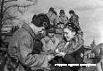 В преддверии 25-й годовщины Великого Октября состоялась торжественная передача Красной Армии танковой колонны «Московский пионер». Представители пионерcких организаций Москвы и Московской области с бойцами Н‑ского подразделения после митинга. 1 ноября 194