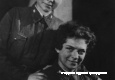 Н.В. Ковшова (сидит) и М.С. Поливанова. Ноябрь 1941 г. Главархив Москвы.